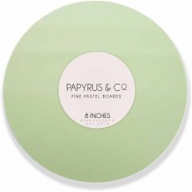 Pastel Green 8" Round Masonite Cake Board Bake Group,Cooks Plus