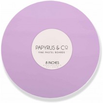 Pastel Lilac 8" Round Masonite Cake Board Bake Group,Cooks Plus