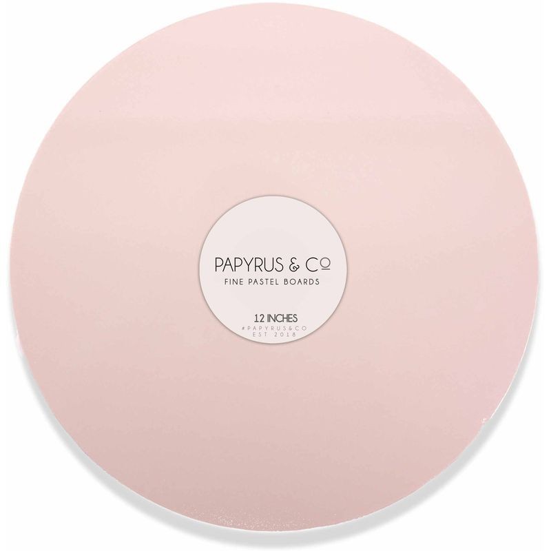 Pastel Pink 12" Round Masonite Cake Board Bake Group,Cooks Plus
