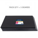 Loyal Masonite Cake Board - Black - Rectangle 18x12inch