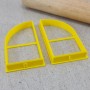 CCC Half Arch Cutter Custom Cookie Cutters,Cooks Plus