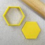 CCC Hexagon Cutter 76mm Custom Cookie Cutters,Cooks Plus