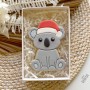 Little Biskut Santa Koala Cutter and Embosser Set Custom Cookie