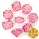 Cake Craft Super Heroes Cookie Cutters 8pc