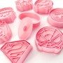 Cake Craft Super Heroes Cookie Cutters 8pc Cake Craft,Cooks Plus