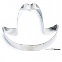 Sweet Themes Cowboy Hat Stainless Steel Cookie Cutter