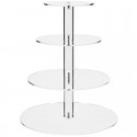 Acrylic Cake Stand 4 tier