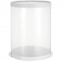 CCraft Clear Tube Cake Cylinder 8x8x12"