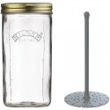 Kilner Glass Pickle Jar with Lifter - 1 Litre