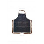 Chef Works Memphis Bib Apron Denim - Indigo - AB035 Chef