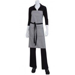 Chef Works Portland Bib Apron - Black - AB037