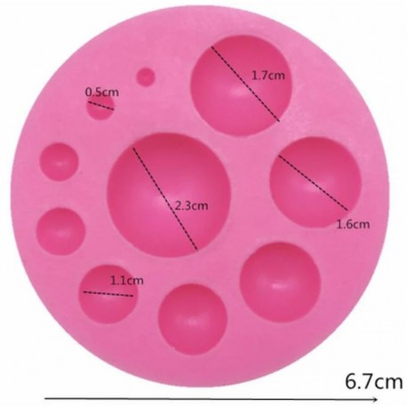 Hemisphere mould best sale