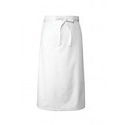 Chef Works Bar Apron 3/4 White - B3 Chef Works,Cooks Plus