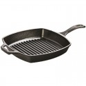 Lodge Cookware Square Cast Iron Grill Pan - 26.6cm