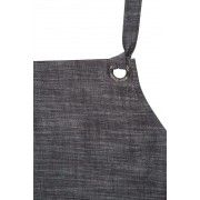 Chef Works Corvallis Bib Apron - Black/Grey - ABXX052 Chef