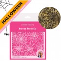 Sweet Sticks Spider Web Stencil