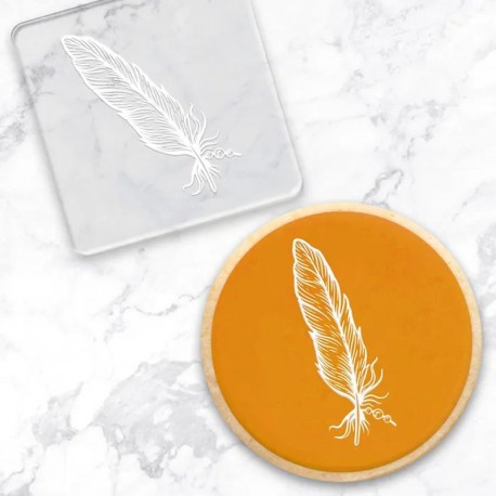 Create a cutter Feather Debosser