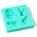 Bake Group Silicone Mould Assorted Christmas