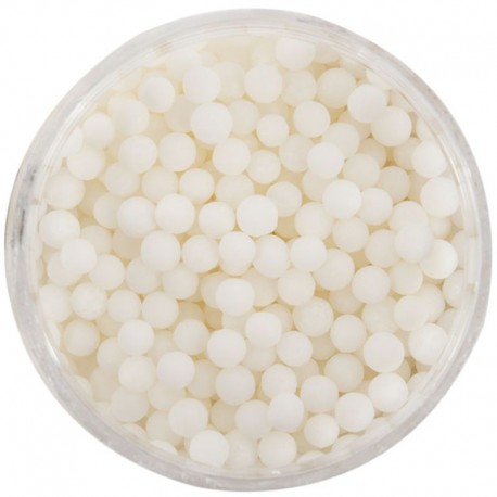 Sprinks Cachous Matte White 4mm 85g