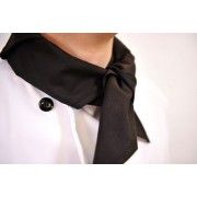 Chef Works Neckerchief - Black - NBCK Chef Works,Cooks Plus