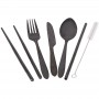 Appetito Travellers Cutley Set - 6 Piece - Black Appetito,Cooks