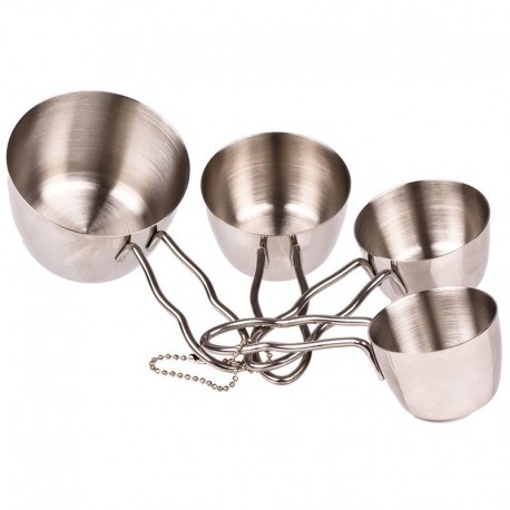 Appetito Measuring Cups Stainless Steel - 4 set Appetito,Cooks