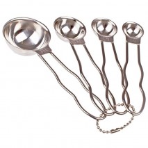 Appetito Measuring Spoons Stainless Steel - 4 set ,Cooks Plus