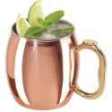 Oggi Moscow Mule Mug - Copper Plated - 600ml