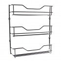 Entree 3-Tier Spice Rack - 18 Bottle Capacity - Chrome