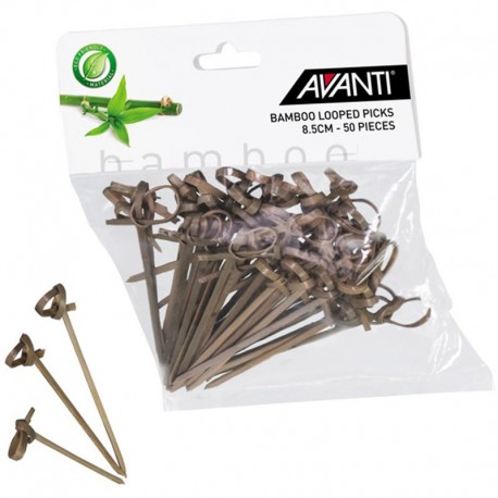 AV Bamboo Looped Picks 8.5cm 50pk