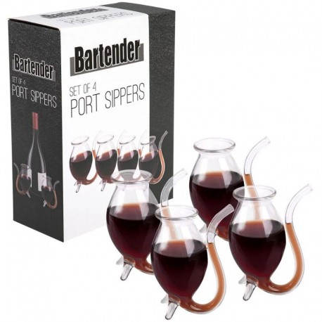 Bartender Port Sippers - 4 Set Bartender,Cooks Plus