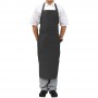 Chef Works Bib Apron Large - Black - A111 Chef Works,Cooks Plus