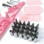 Cake Craft Piping Tip Set 36 piece Cake Craft,Cooks Plus