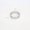 Loyal Bakeware Perforated Ring Stainless Steel - 65mm