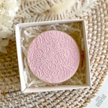 Little Biskut Level Up! Lace Pattern Debosser Custom Cookie