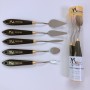 More Texture Custom Professional 5 Piece Palette Knife Set