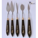 More Texture Custom Professional 5 Piece Palette Knife Set