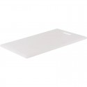 Chef Inox Cutting Board Polyethylene White with Handle 355x205x12mm