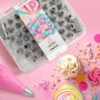 Cake Craft Piping Tip Set - 56 pieces Cake Craft,Cooks Plus