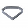 Jewel Diamond or Superhero Emblem Stainless Steel Cookie Cutter