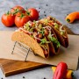 CAV TACO STAND S/S WIRE 3/4 TACOS