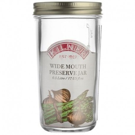 Kilner Wide Mouth Preserve Jar 500ml