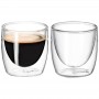 Avanti Caffe Twin Wall Glass 100ml 2pc