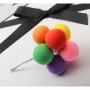 Mini Ball Cake Topper 8pc Sets - assorted colours