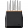 Furi Stone Knife Block Set Midnight 7 Piece Furi,Cooks Plus