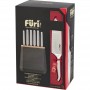 Furi Stone Knife Block Set Midnight 7 Piece Furi,Cooks Plus