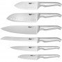 Furi Stone Knife Block Set Snow Terrazzo 7 Piece Furi,Cooks Plus