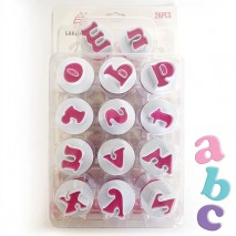 Cake Craft Large Lowercase Alphabet Plunger Cutter Cake