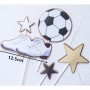 CP Cake Topp Soccer Astd Small Ball Star