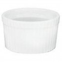 Trenton Souffle Dish Ribbed - 90ml White 80mm